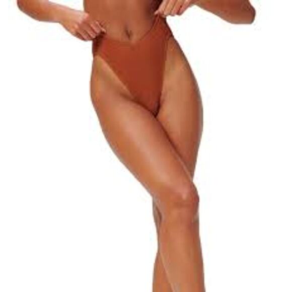 NWT Good American Always Fits Better Bikini Bottom S/M - Picture 2 of 5